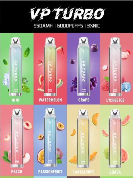 VP TURBO拋棄式6000口