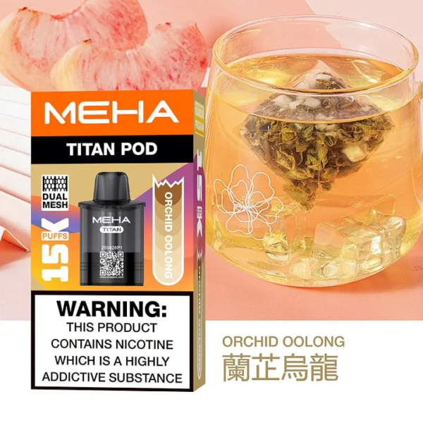 【MEHA TITNA 魅嗨泰坦煙彈 任選3盒送主機】MEHA TITNA POD BATTERY