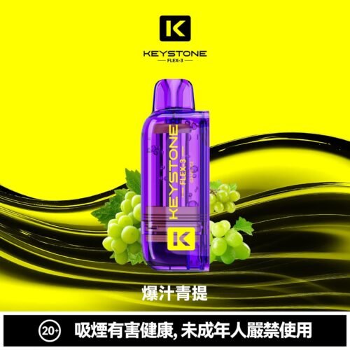 KEYSTONE FLEX-3 鑰石 25000口 【買一盒送主機】