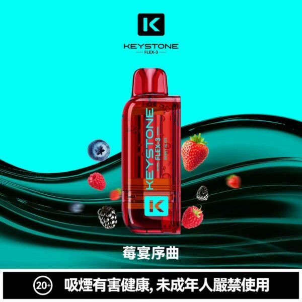 KEYSTONE FLEX-3 鑰石 25000口 【買一盒送主機】